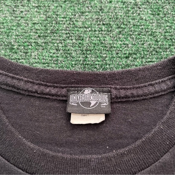 Vintage Universal Studios Blue Man Group Band Black T Shirt Size S 17X26.5 - Picture 2 of 9